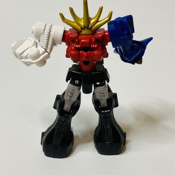 Power Rangers Action Figure Super Mega Force Wild Force Megazord Bandi 2008 5.5” - Picture 6 of 9